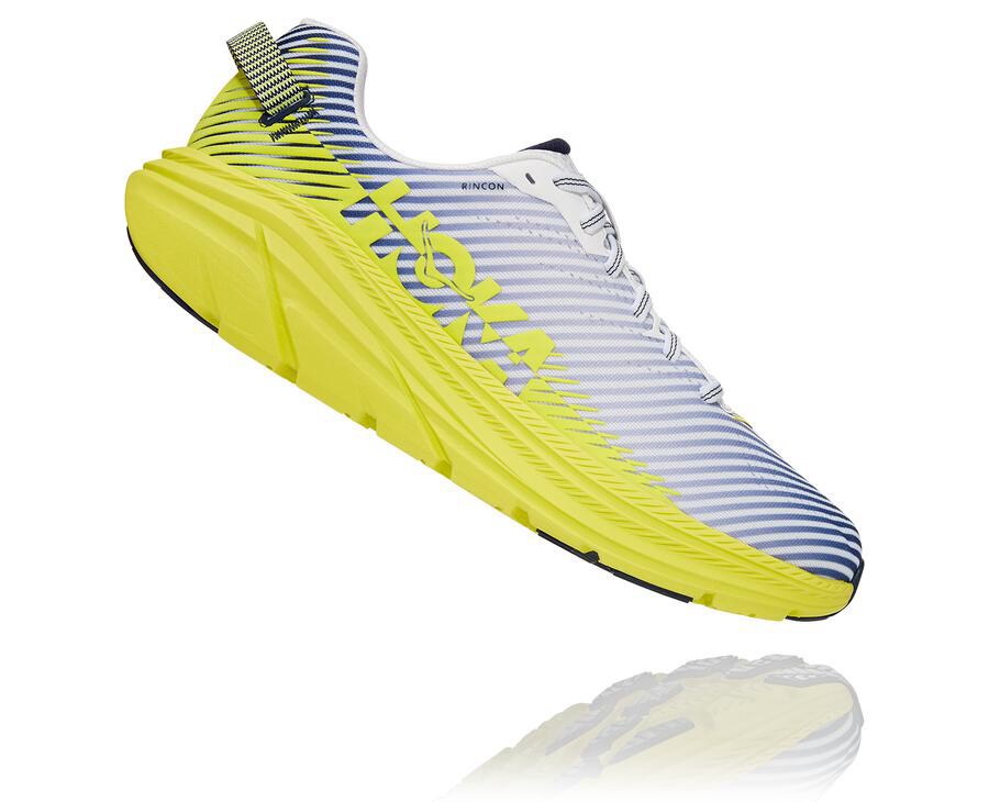 Hoka One One Koşu Ayakkabısı Erkek Beyaz/Mavi - Rincon 2 - AR5204961